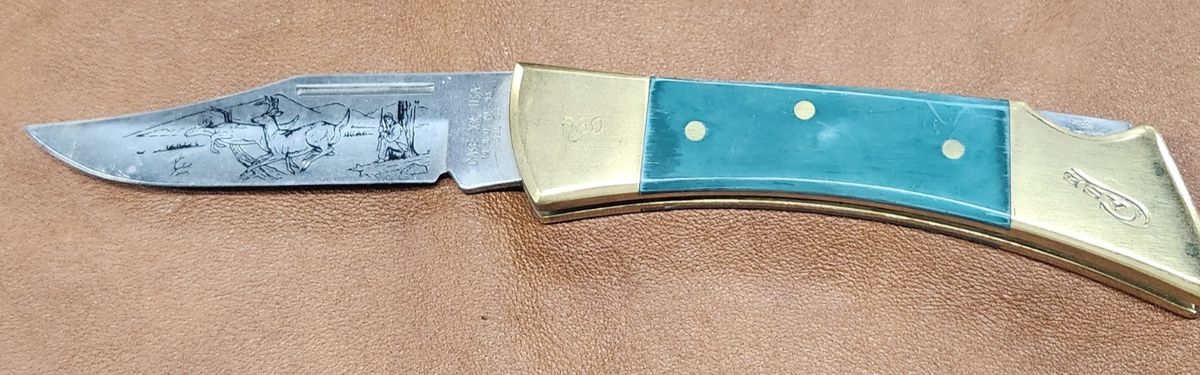 Rare Vintage Case XX Knife Zippo Deer Hunter Set 630/1000 Limited