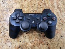 OEM PS3 Controller DualShock 3 Clear Crystal Dark Blue Playstation 3 Very Rare