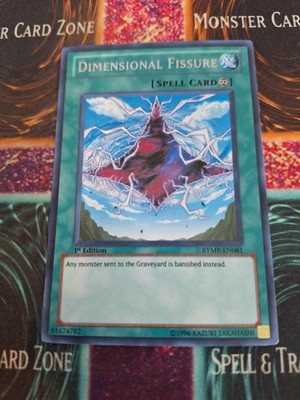 Yugioh Dimensional Fissure RYMP-EN081 Secret Rare 1st Edition Near Mint
