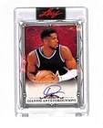 2026 Leaf Art Of Sport Giannis Antetokounmpo 2/3 Auto Autograph Card Bucks
