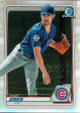 2020 Bowman Chrome Prospects Refractor #BCP-231 Ryan Jensen #/499 Chicago Cubs