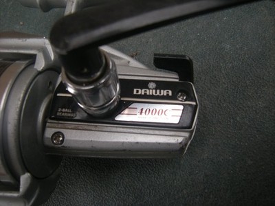Vintage DAIWA 4000C Spinning Reel Well Functioning - Good Looking