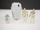 Vintage Kenner Star Wars Land of Jawas Escape Pod w R2-D2 and C-3PO figures