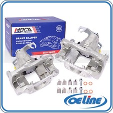 2x Rear Brake Calipers W Bracket For 08-12 Town Country Grand Caravan