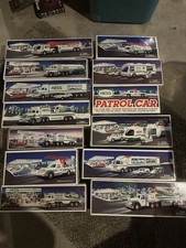 Lot of 13 Hess Trucks w/ Original Boxes - Untested