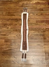 Toklat Contoured Fleece Girth, Double Elastic Ends, Roller Buckles, 44”, Nice!