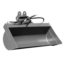 HUAYEE 800mm Tilting Bucket For 1-1.5Ton Mini excavator Hydraulic Attachment