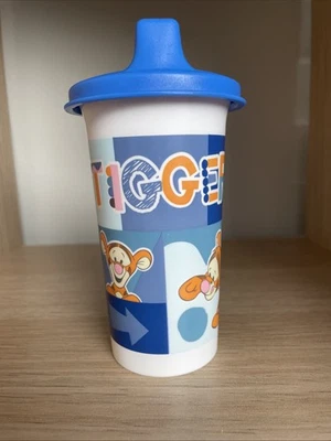 Tupperware Trinklernbecher Becker Kinder Disney Tiger Blau 310 Ml Neu - Bild 1 von 2