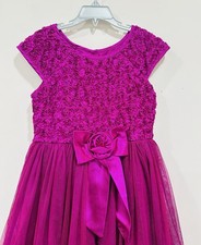 Jona Michelle Girl's Sparkling Sequins  Elegant Tulle Party Dress Size 10