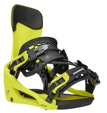 Nidecker LT SuperMatic Drop In Snowboard Bindings Acid Yellow Large 8.0-10.5