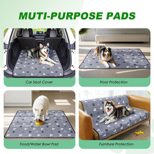 Reuseable Washable Dog Pee Pads  Absorbent Non-Slip Puppy Training Pads