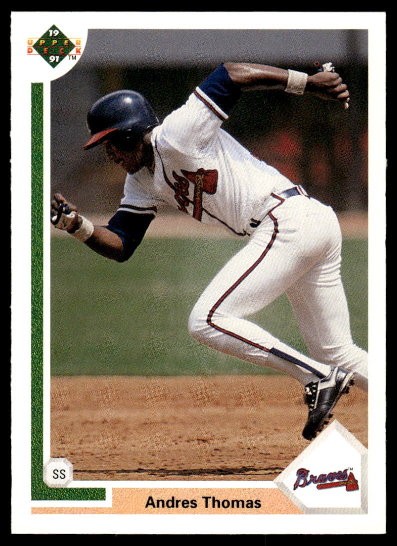 1991 Upper Deck #384 Andres Thomas
