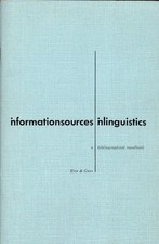 Frank Rice, Allene Guss / Information Sources in Linguistics 1965