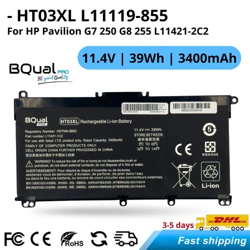 Laptop Battery HT03XL L11119-855 for HP Pavilion 15-CS 240 245 246 250 G7