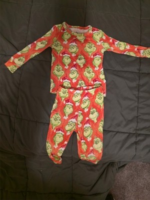 Posh Peanut Bamboo The Grinch Christmas Two Piece Pajamas