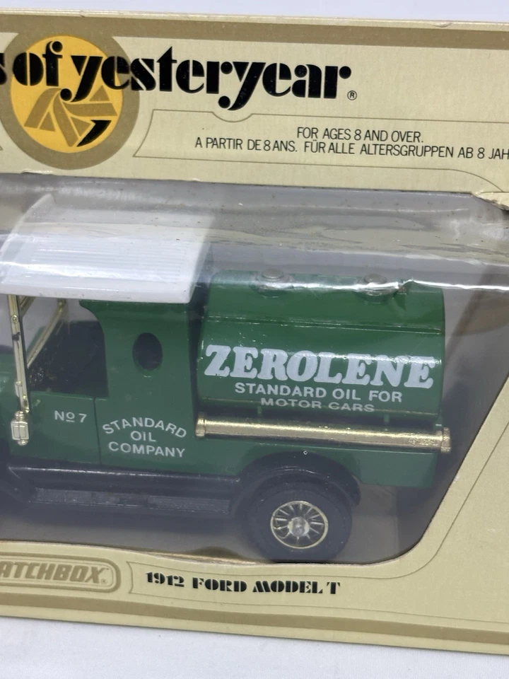 Modelos Matchbox de antaño #Y3 - Ford Modelo T 1912 Lesney Zerolene Std Oil Co Foto 4 de 4