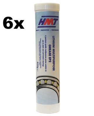 HMT HMTLMPGEP2 Lithium Mehrzweckfett EP2 - 400G Kartusche 6er Pack