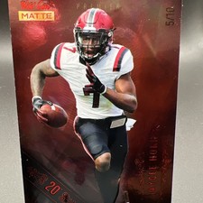 2021 Wild Card Matte Jaycee Horn #MBC-15 Chase Red 20 Stripe /10 (RC)