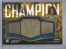 Naomi 2018 Topps WWE Champion Commemorative Medallion #7/10