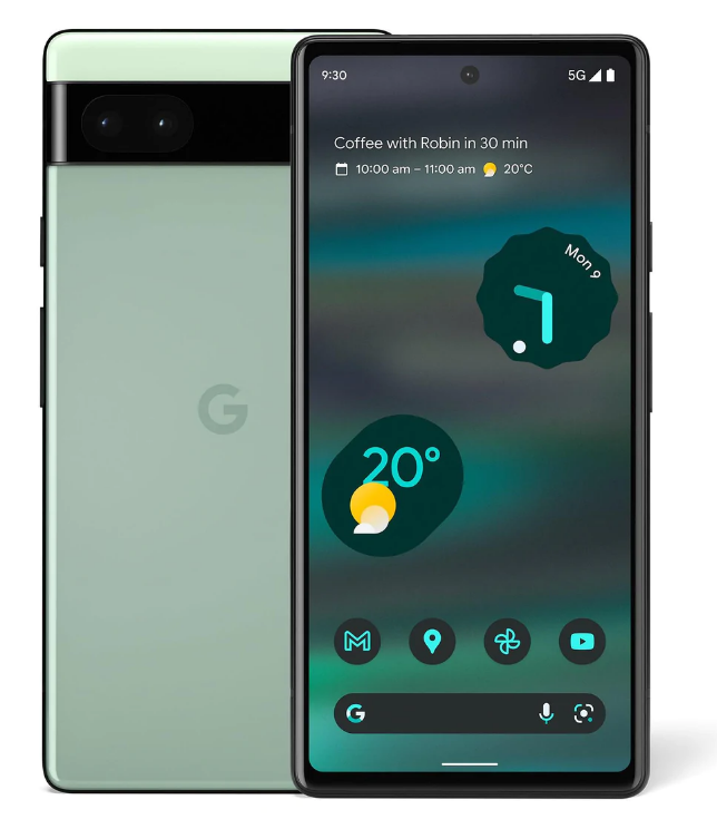 Google Pixel 6a 本体 au [Sage] 128 GB Google Pixel 6a 128GB - Sage (Unlocked) Brand new and sealed