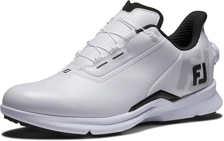 FootJoy Men's Golf Shoes FJ FUEL BOA WIDE 55424 White White US9