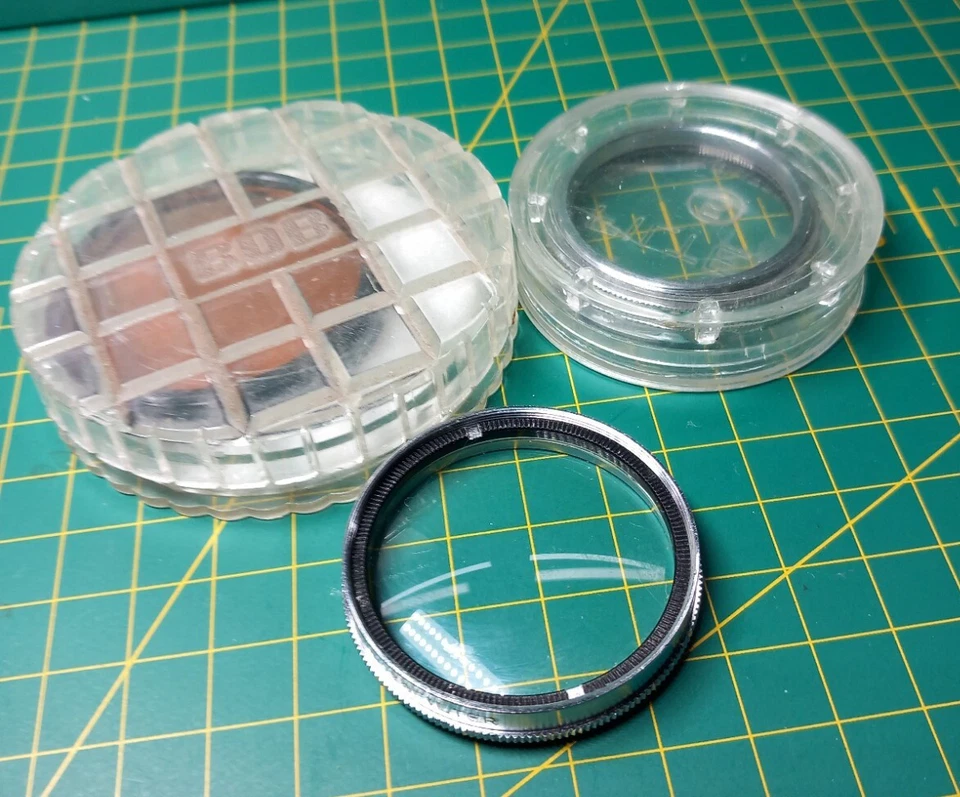 JOB LOT CAMERA LENS FILTERS SEPIA 46mm 37.5mm 40.5mm PHOTAX + ACTINA + CASES - Image 2 of 4