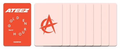 ATEEZ PREORDER PHOTOCARD 12th Mini Album [GOLDEN HOUR : Part.3