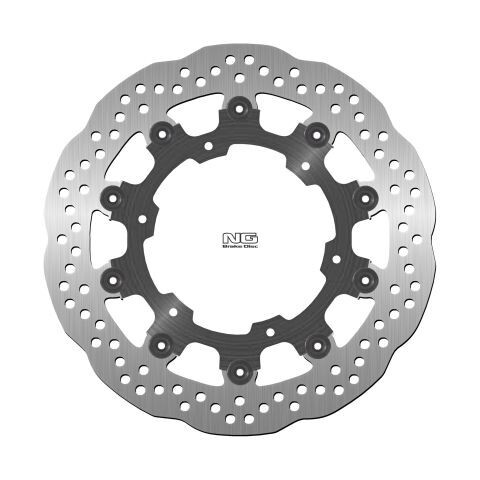 Disque de frein avant ventilé en acier inox pour moto Yamaha XV1600