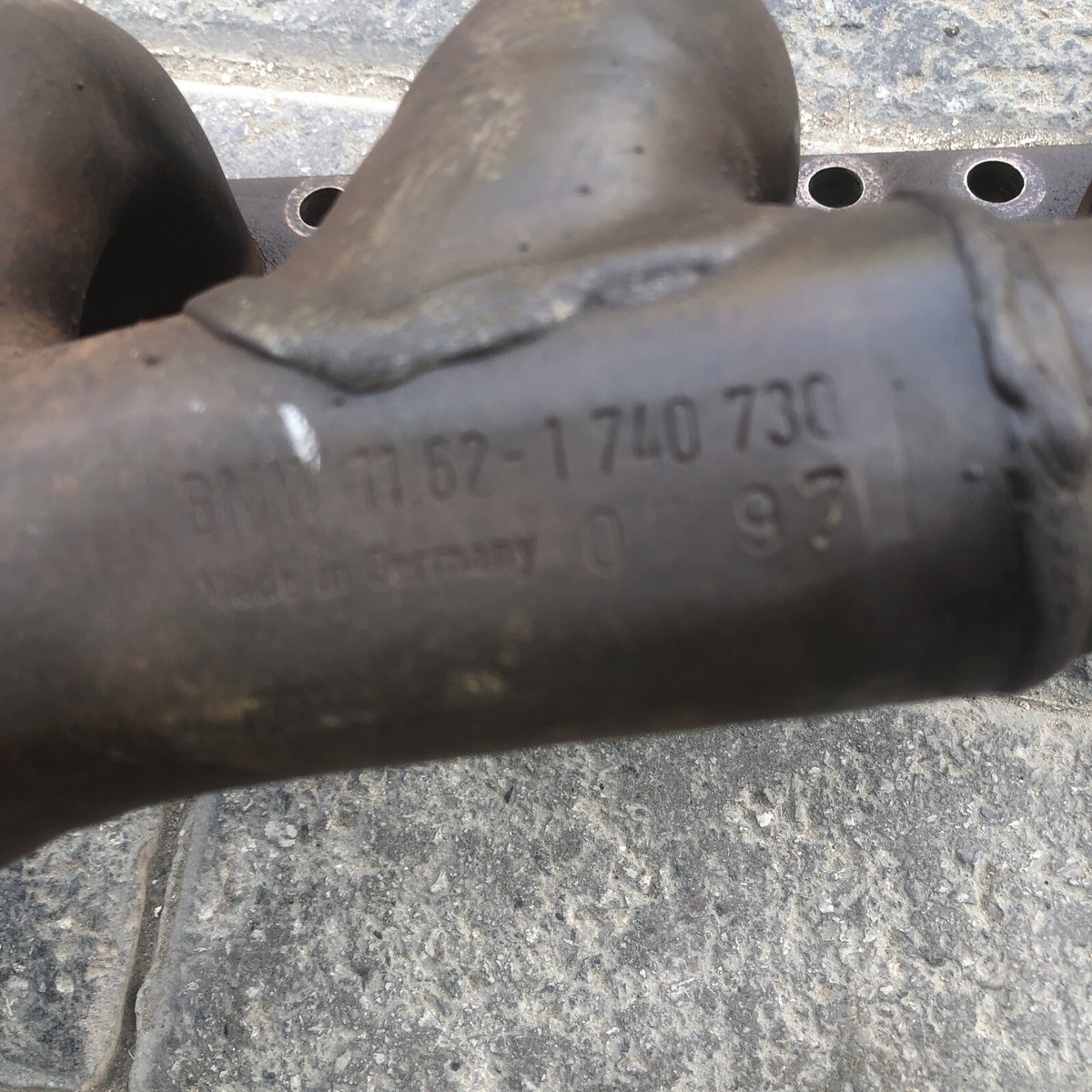 BMW e39 528i M52 Exhaust manifold front 1740730 rear 1740731 e36 