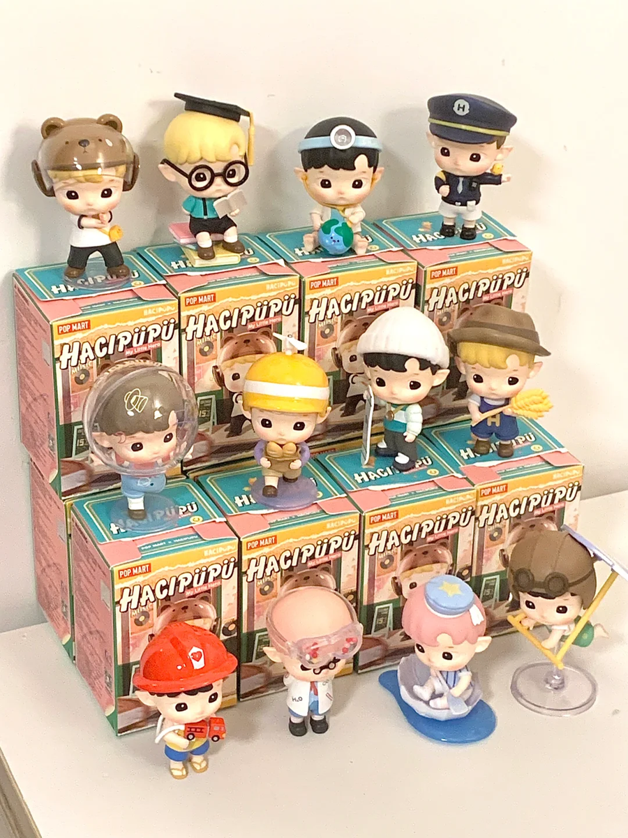 POP MART HACIPUPU My Little Hero Series Blind Box Confirmed Figure