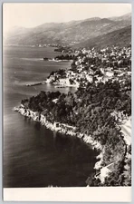 Opatija Croatia Real Photo Postcard RPPC