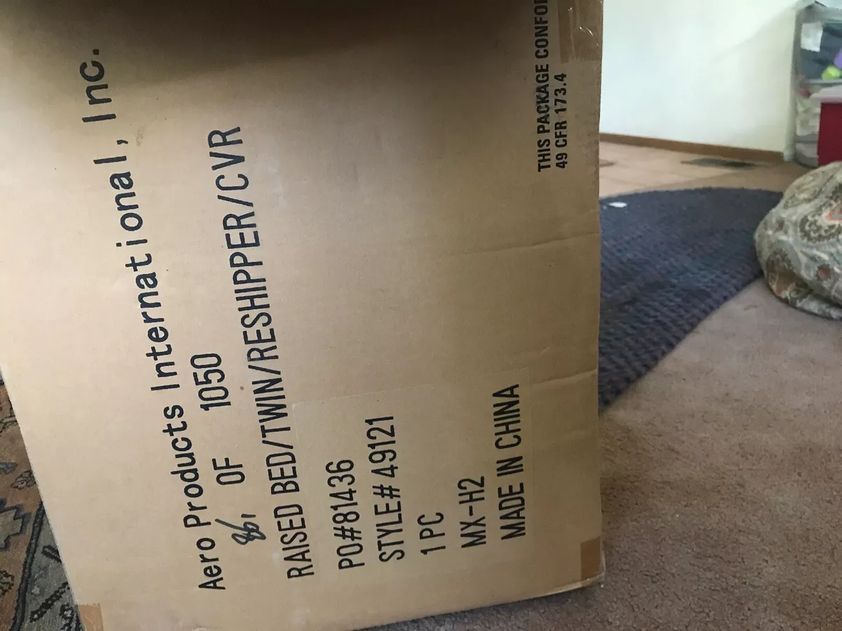 Aero blow up clearance bed