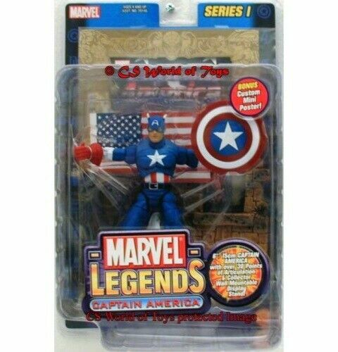 marvel legends captain america series 1