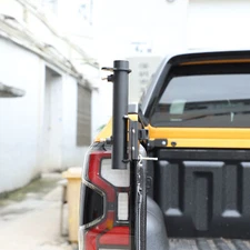 Tailgate Flagpole Bracket Antenna Mount Fits 2024-2025 Ford Ranger Raptor