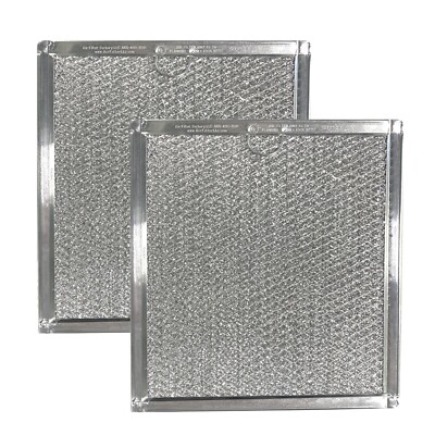 Compatible With RHF0715 & AP3422101 Aluminum Grease Microwave Filters (2 Pack)