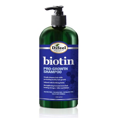 Difeel Pro-growth Biotin Shampoo For Hair Growth 33.8 Oz.