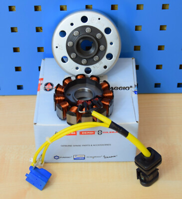 Original Aprilia Atlantic Mojito Sportcity 125 Lichtmaschine Stator Rotor Polrad