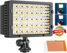Luz de video LED, c mara port til Photo Light Panel Regulable para c mara NEW US
