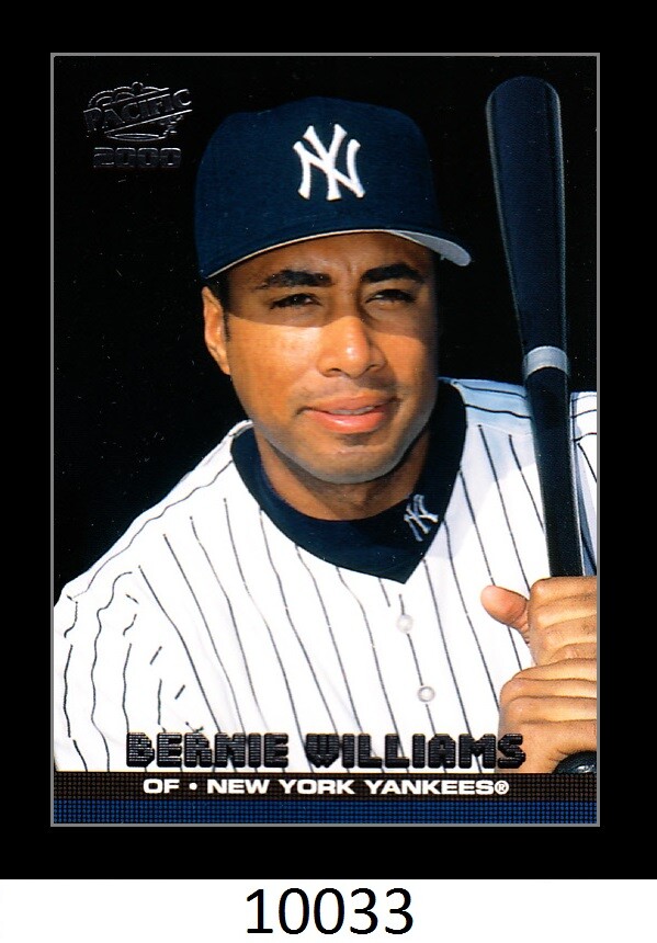 Carte Sportive Donruss 2003 – Bernie Williams Yankees – Relic Pinstripe – N°200