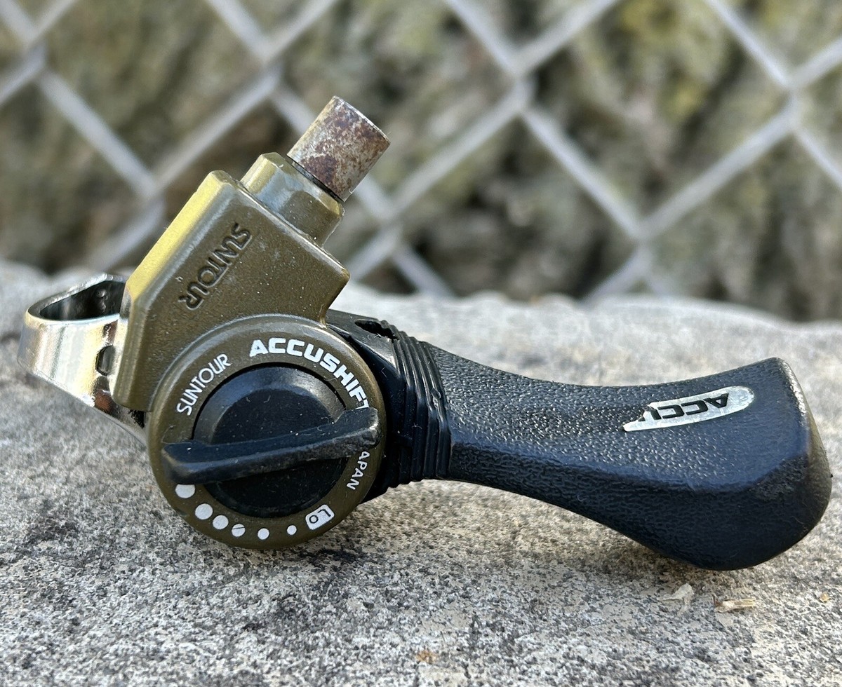 Vintage Suntour Thumb Shifter Accushift 6 Speed Index MTB Mountain