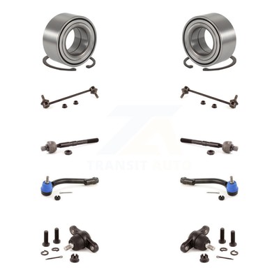 Bearing Lower Ball Joint Outer Inner Tie Rod Link Front Kit (10Pc) For Kia Rondo