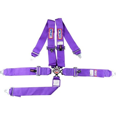 RJS Racing Equipment 1032508 5-Point Cam-Lock Racing Harness Purple