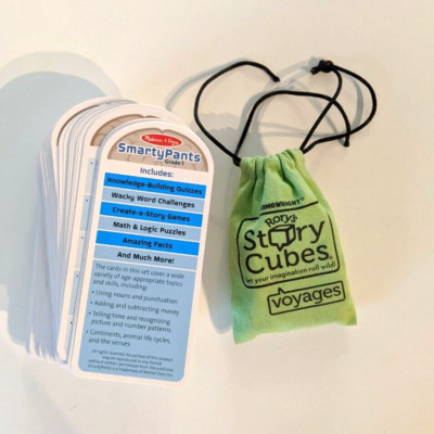 Melissa & Doug Smarty Pants 1st Grade Educational Game Cards & Story Cubes Game