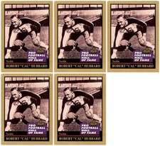 (5) 1991 ENOR Pro Football HOF #68 Robert Brown Green Bay Packers Card Lot