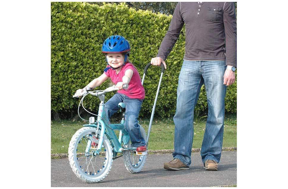 Balance Buddy Kids Bike Parent Adjustable Training Aid Safety Grab Handle  Pole 609613120732