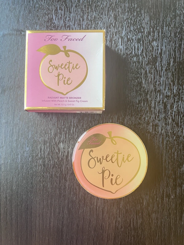 Coleção Too Faced Sweetie Pie bronzeador fosco radiante, pêssegos e creme - Imagem 4 de 4