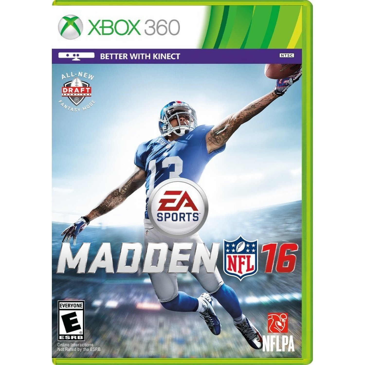 MADDEN NFL 16 - Xbox 360 - NTSC-U/C REGION-FREE - PRODUCTO NUEVO