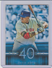 2015 Topps Free Agent 40 Insert #F40-6 David Ortiz Boston Red Sox
