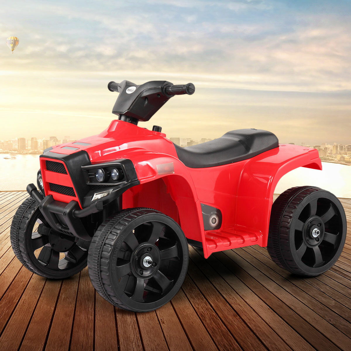 6V Kids Ride on Quad ATV Mini 4-wheel Electric Vehicle Toy Car