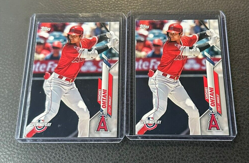 2020 Topps Opening Day Shohei Ohtani 4 Card Lot